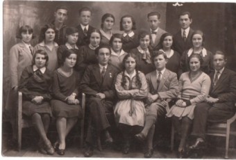 Rivne, Rovno, Рівне, ORT students groupe,1930