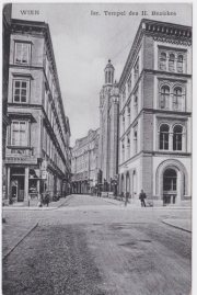 Wien II, Vienna, Tempelgasse, 1854-8